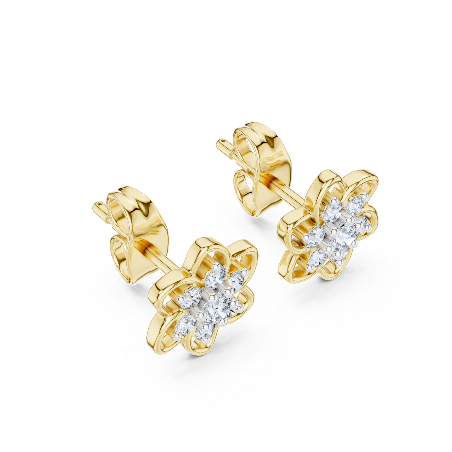 Blossom Brilliance Diamond Earrings