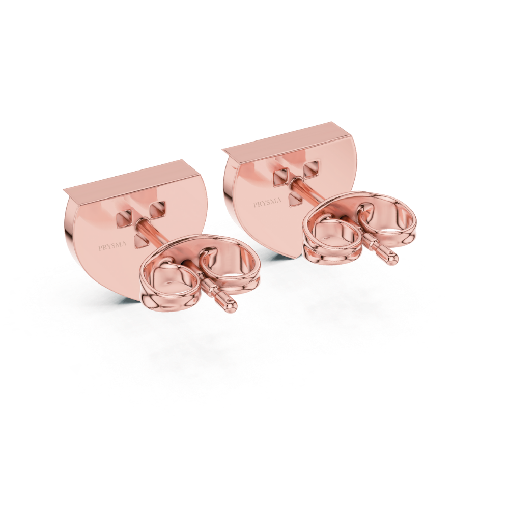 Petal Drop Cluster Diamond Earrings