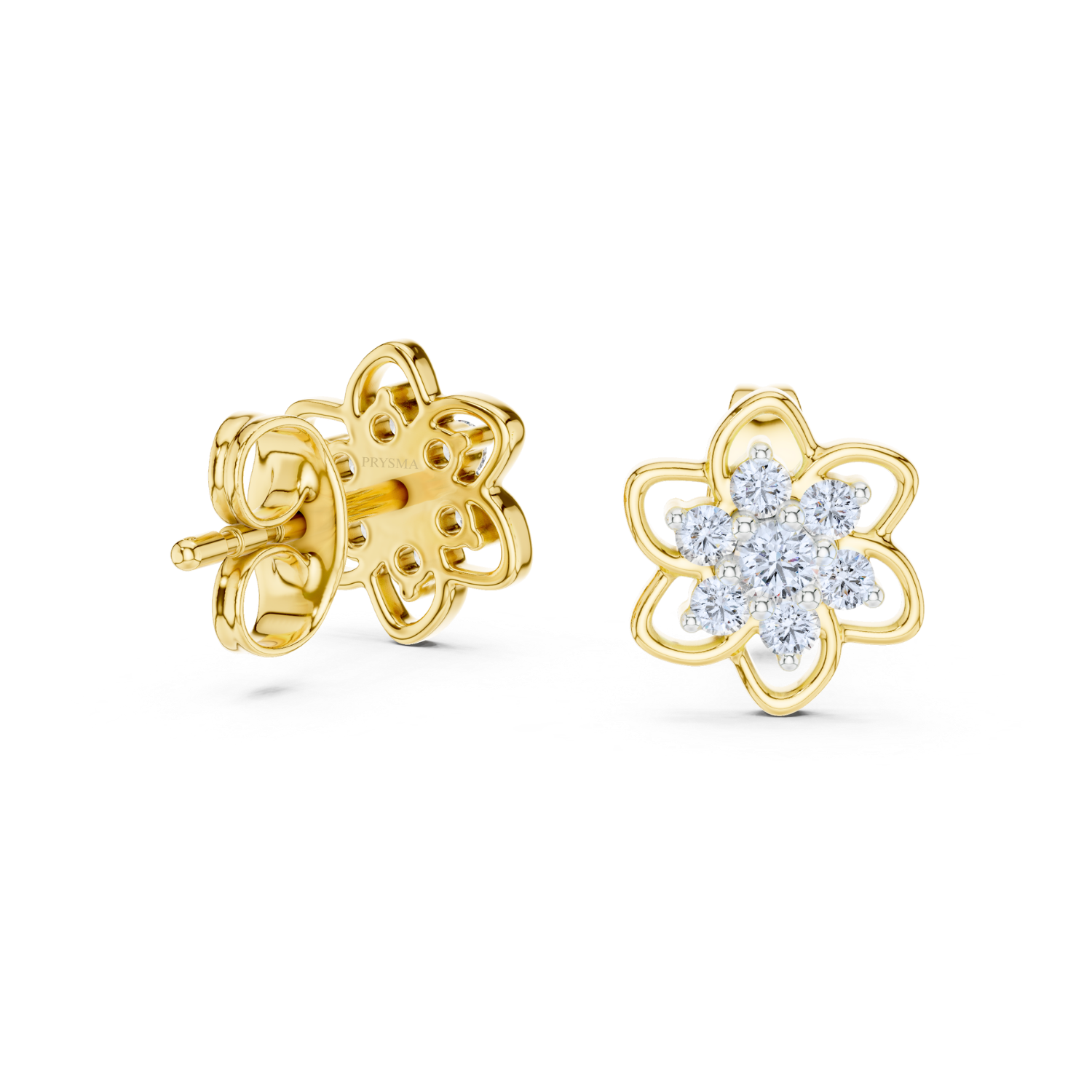 Blossom Brilliance Diamond Earrings