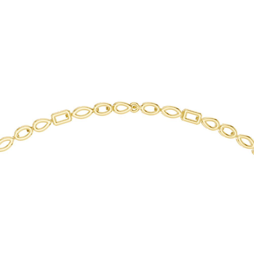 Lunara Halo Drop Necklace
