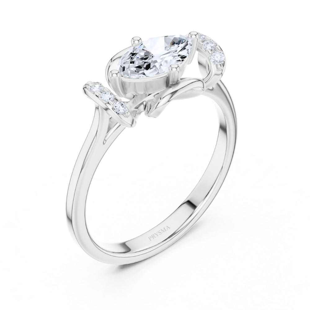 Marquise Radiance Embrace Ring
