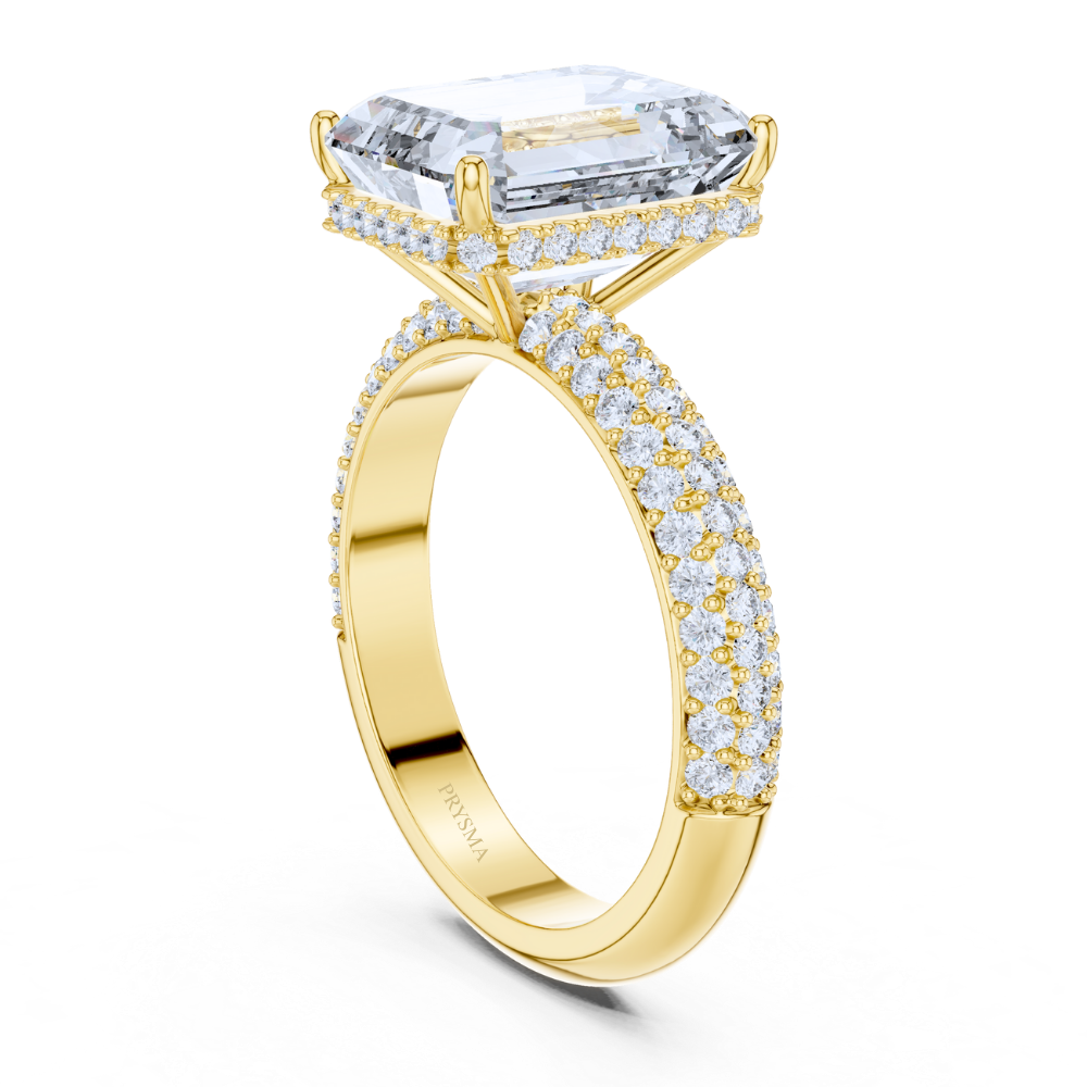 Lumiera Grandeur Emerald Ring