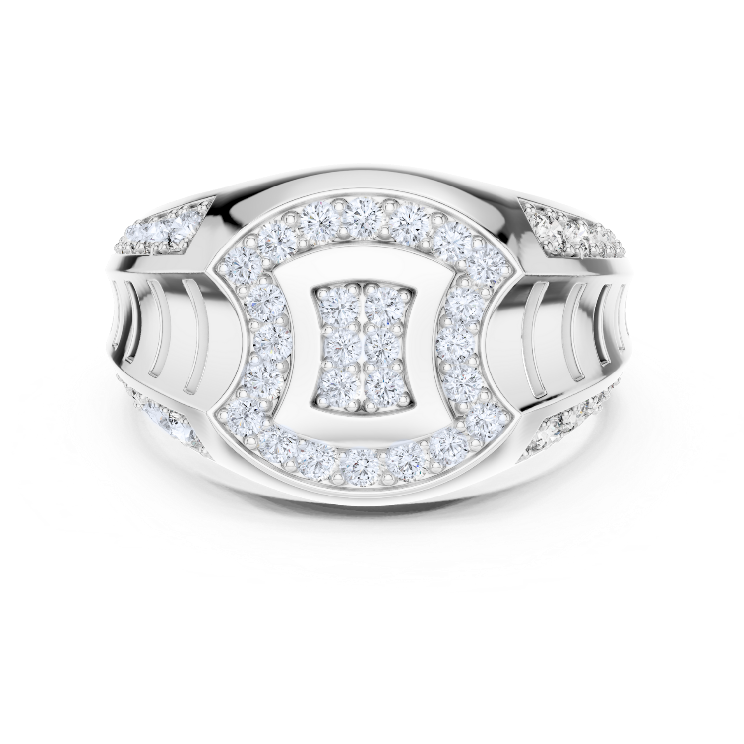 Majestic Ladder Diamond Ring