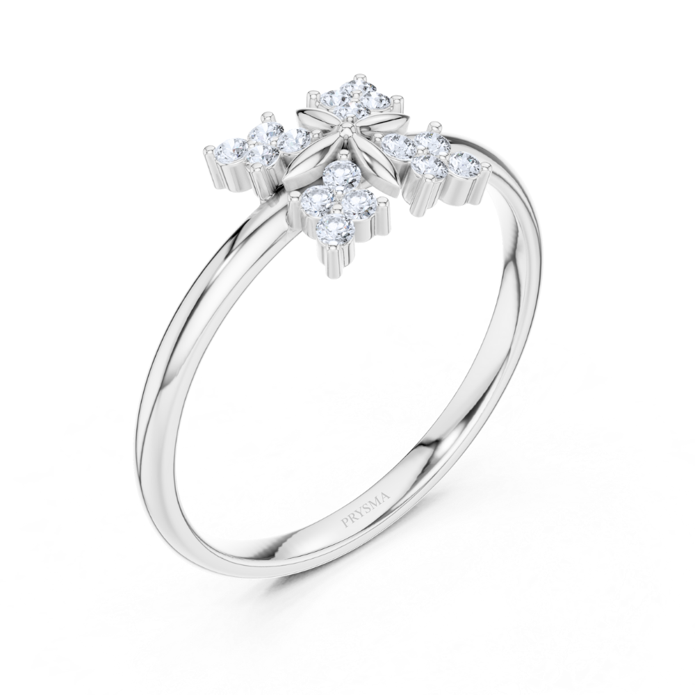Aurelia Twin Bloom Ring