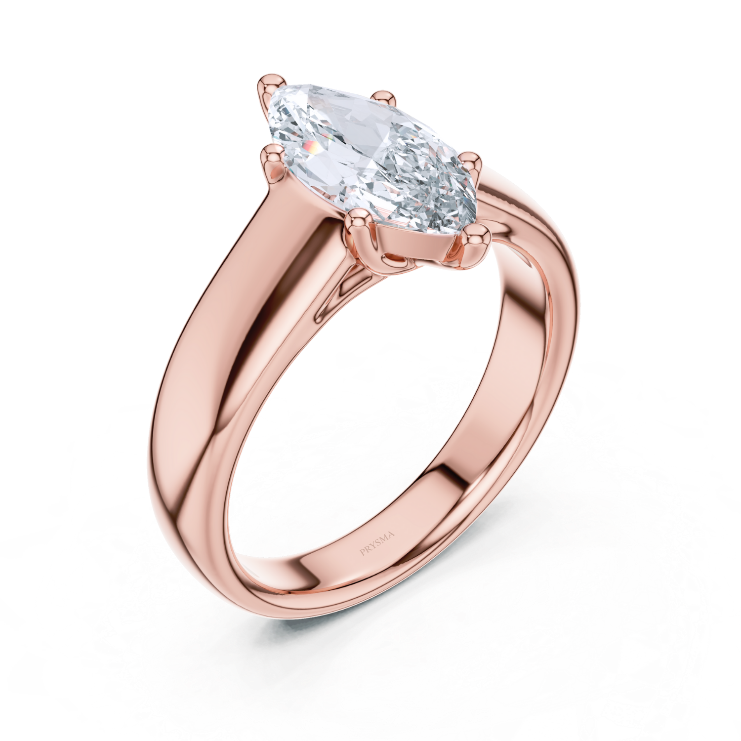 Bold Marquise-Cut Solitaire Ring
