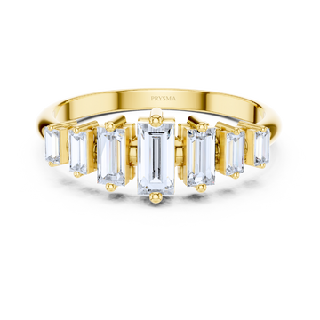 Aurora Baguette Ring
