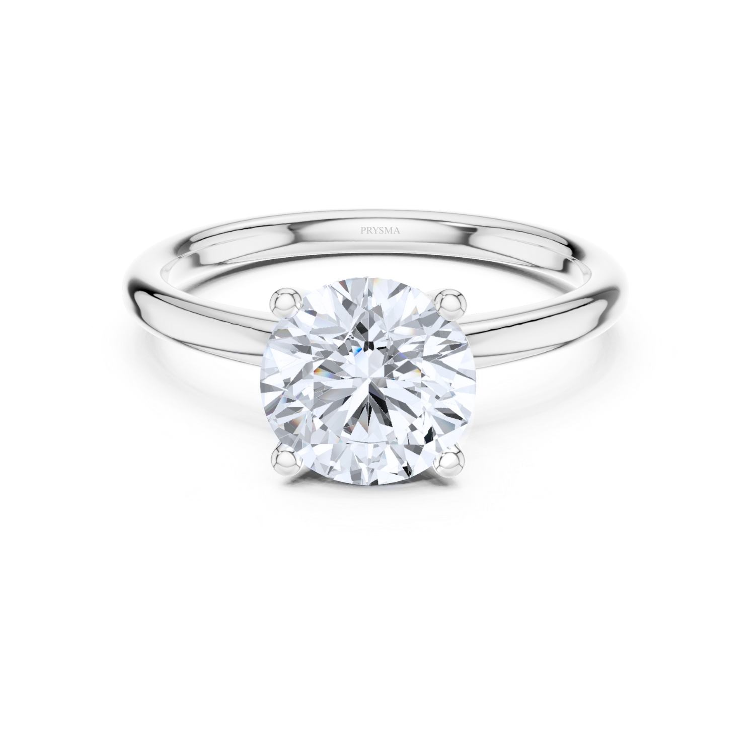 Classic Round Cut Solitaire Ring