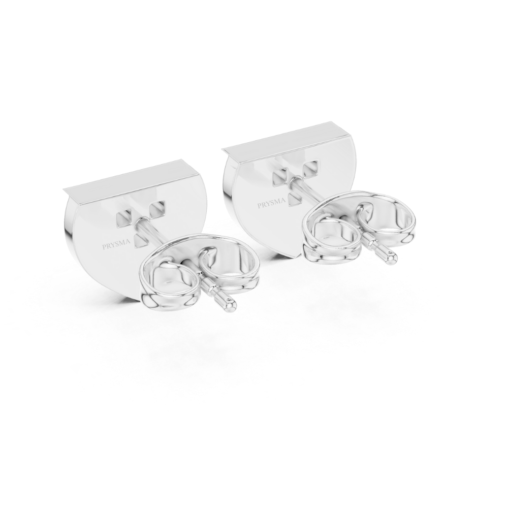 Petal Drop Cluster Diamond Earrings