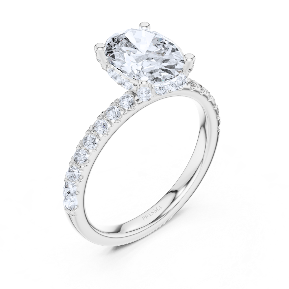 Eternal Grace Oval Diamond Ring