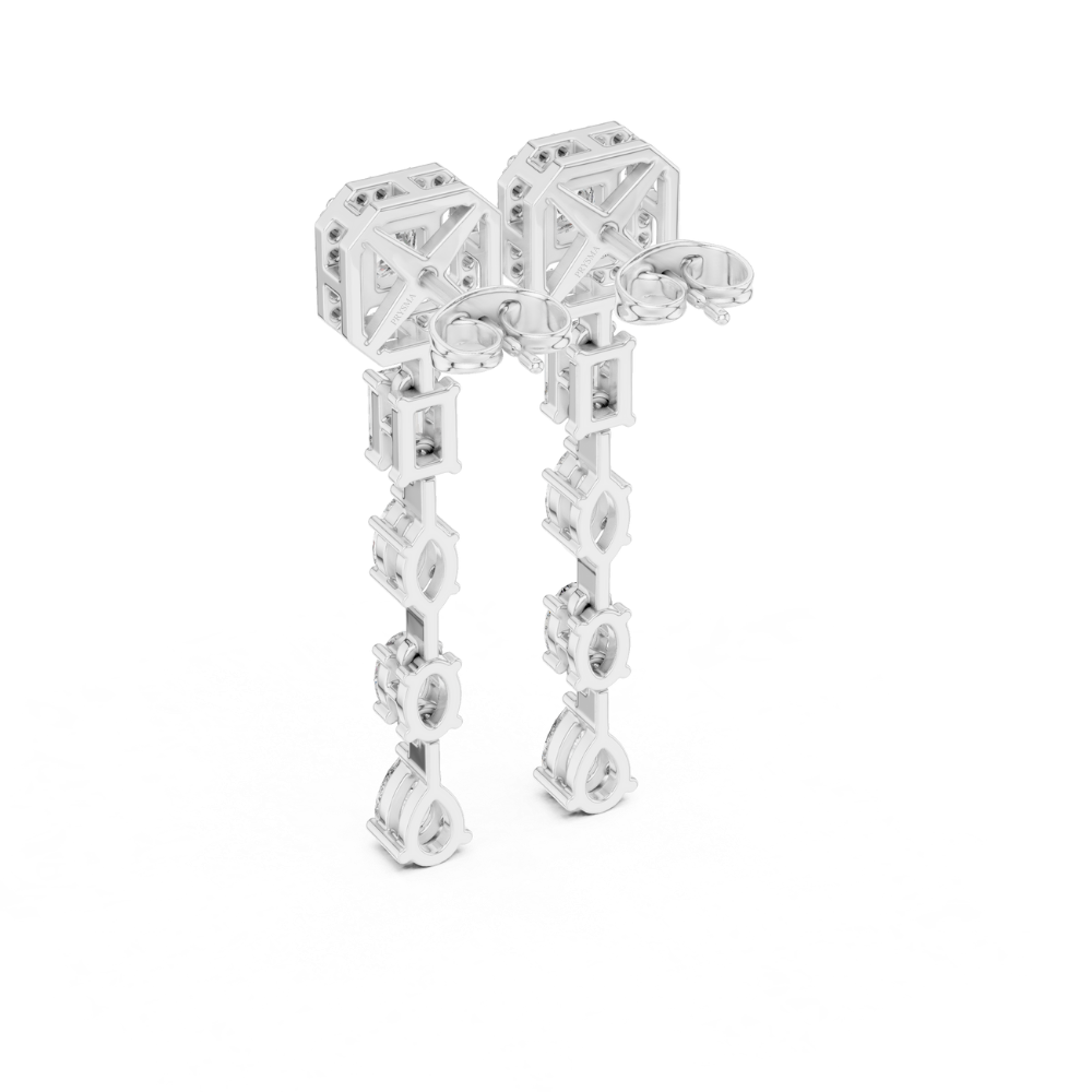 Celestial Cascade Drop Earrings
