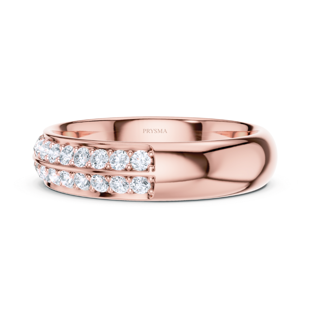 Luxe Double Row Eternity Ring
