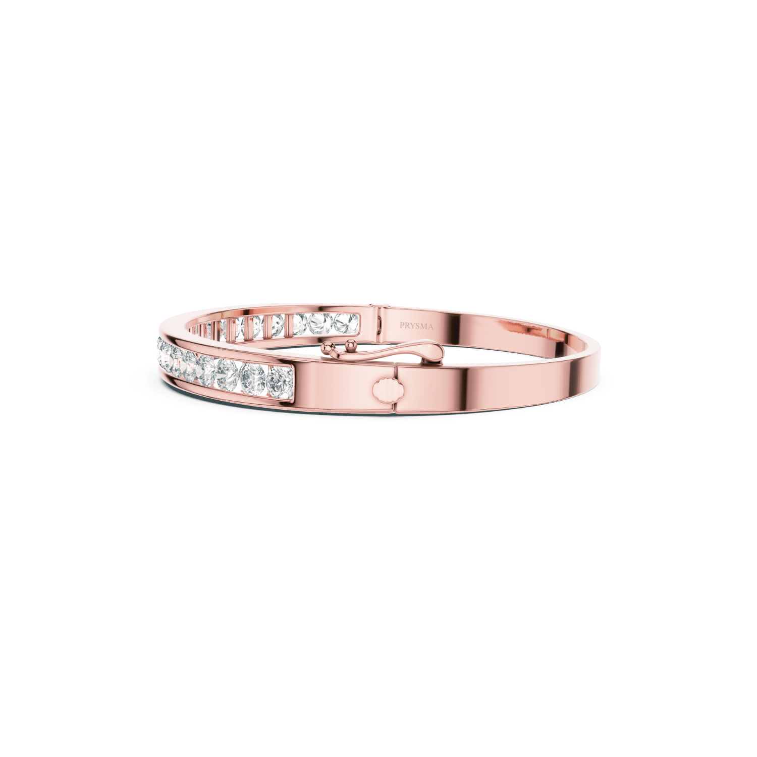 Diamond Channel-Set Bracelet