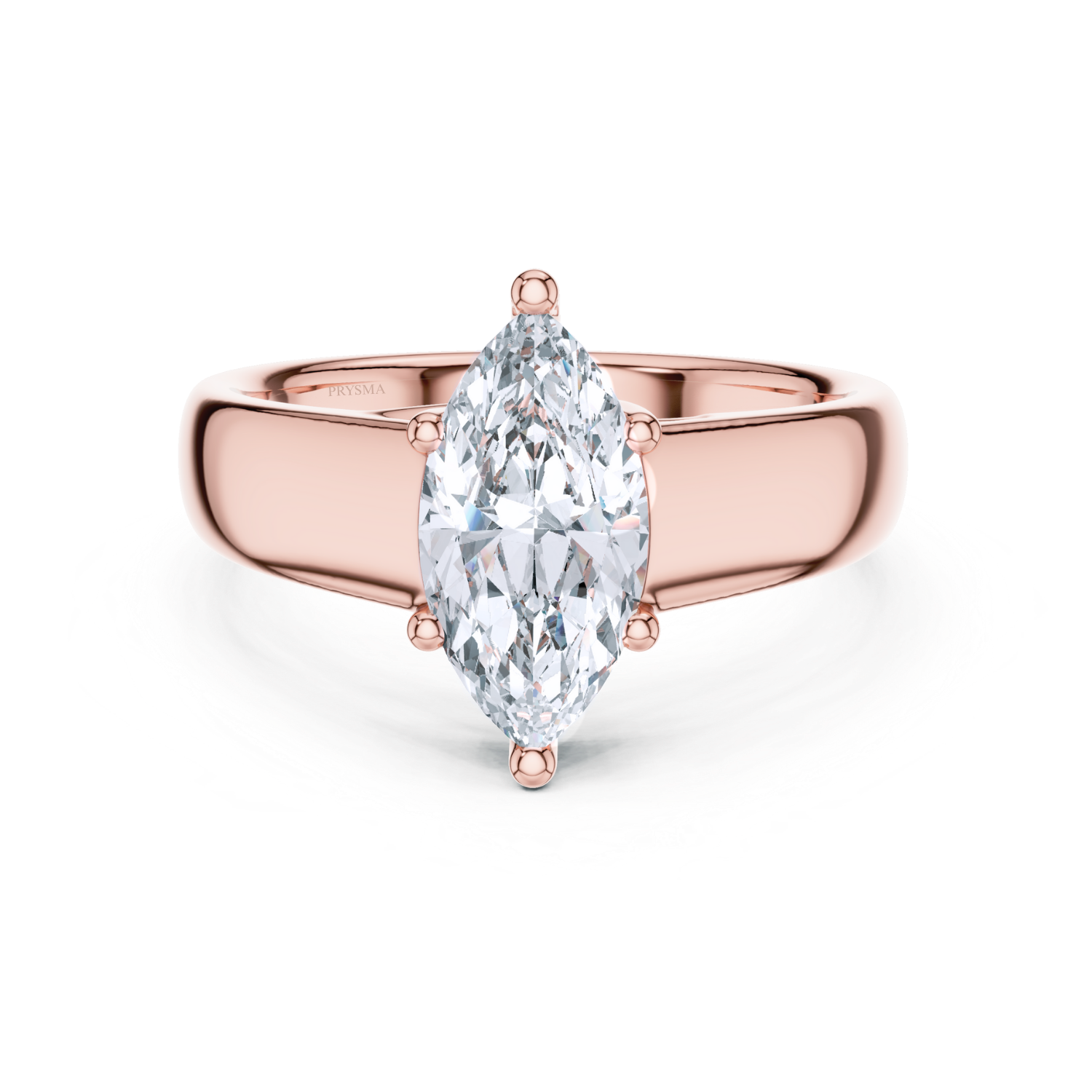 Bold Marquise-Cut Solitaire Ring