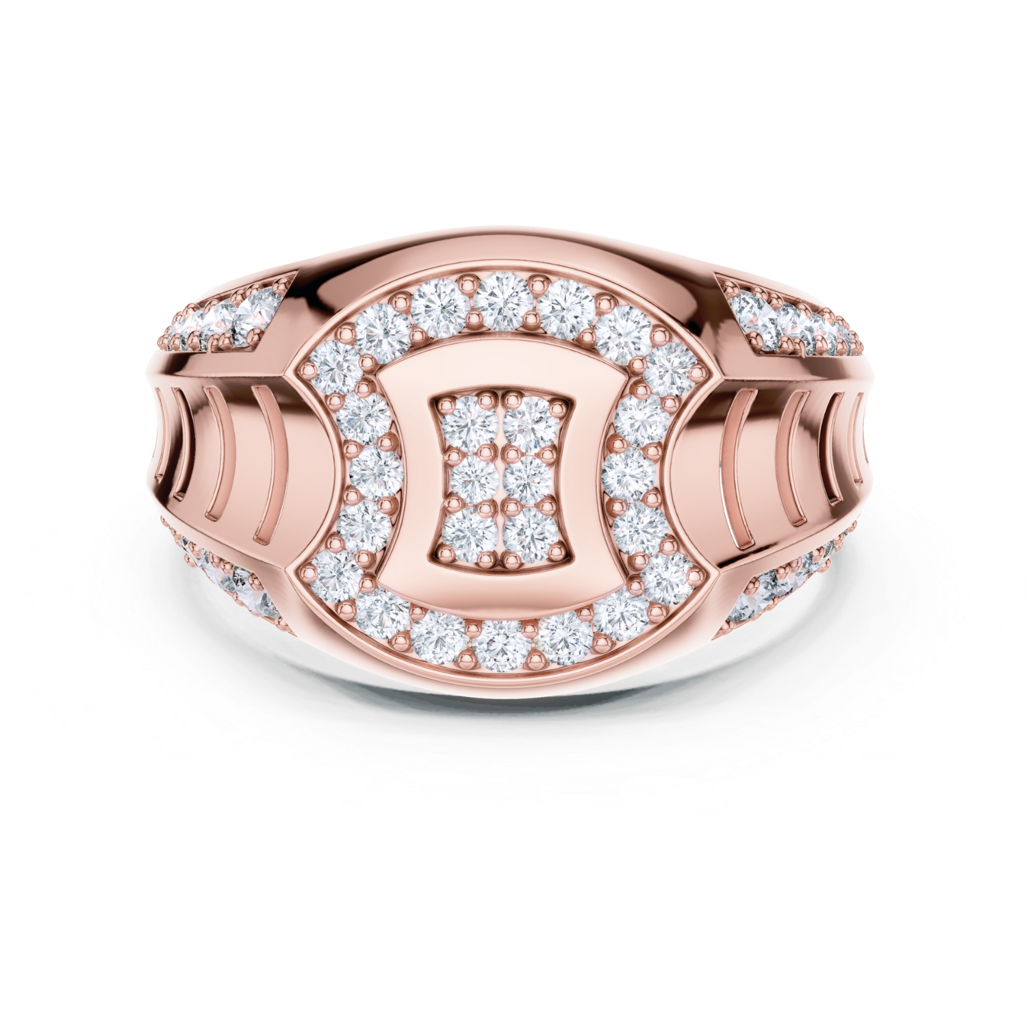 Majestic Ladder Diamond Ring