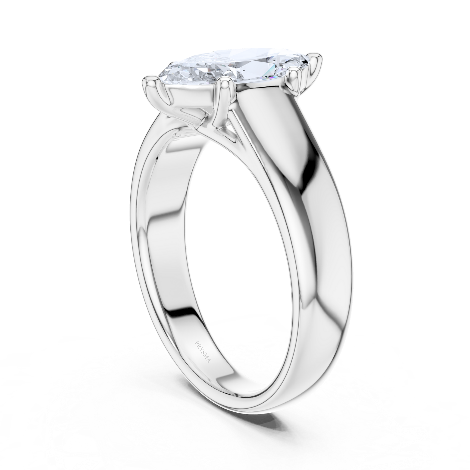 Bold Marquise-Cut Solitaire Ring