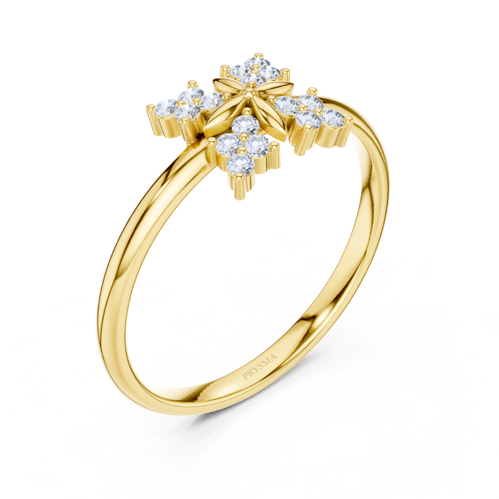 Aurelia Twin Bloom Ring