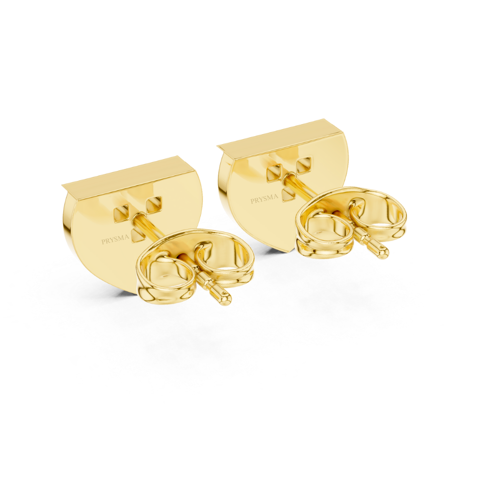 Petal Drop Cluster Diamond Earrings
