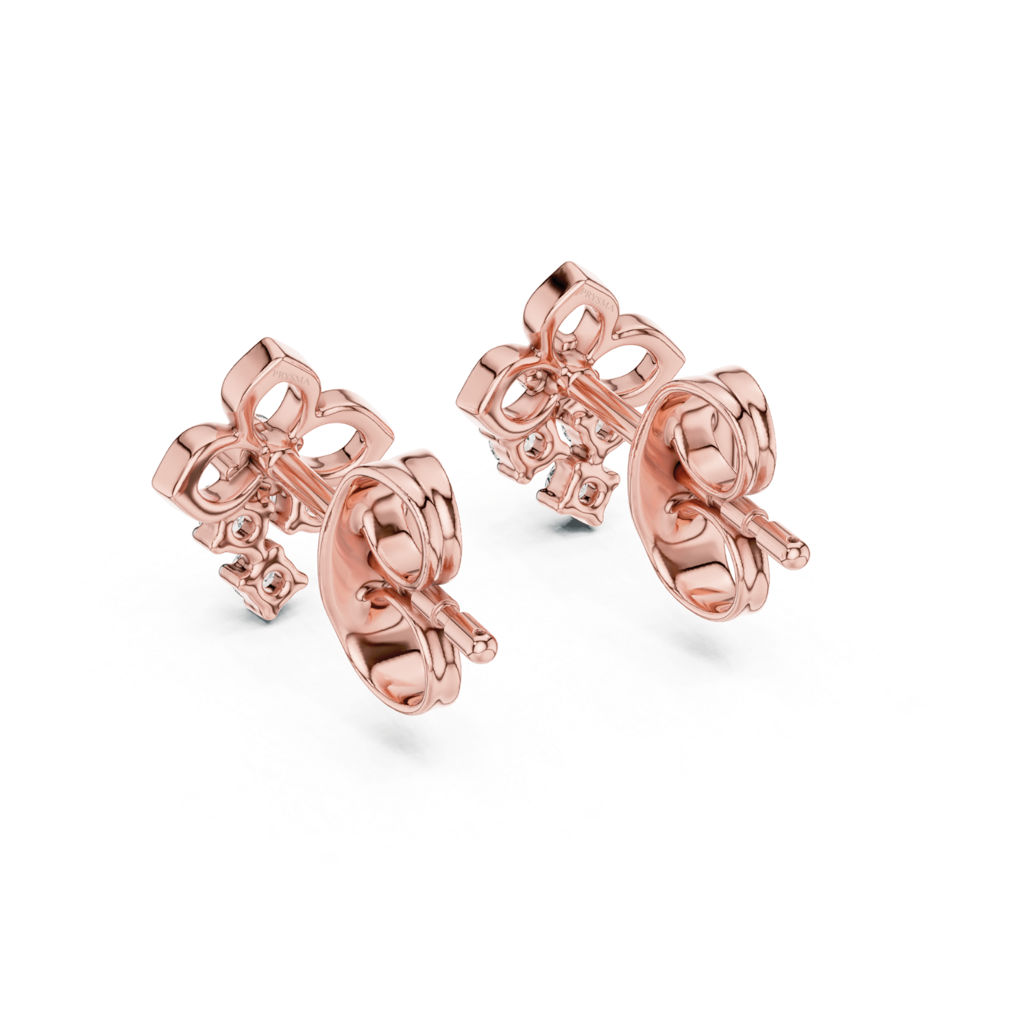 Fleur Diamond Drop Earrings