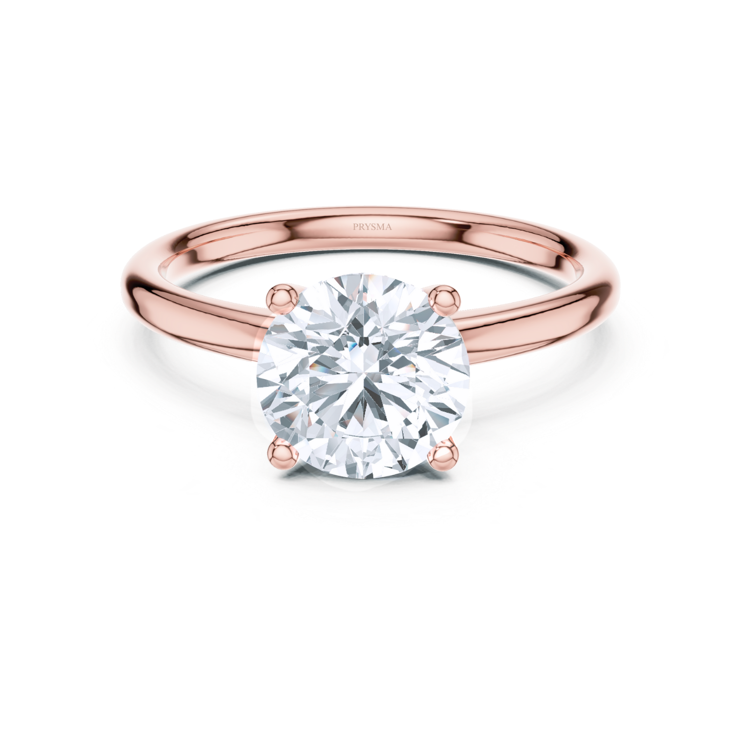 Classic Round Cut Solitaire Ring