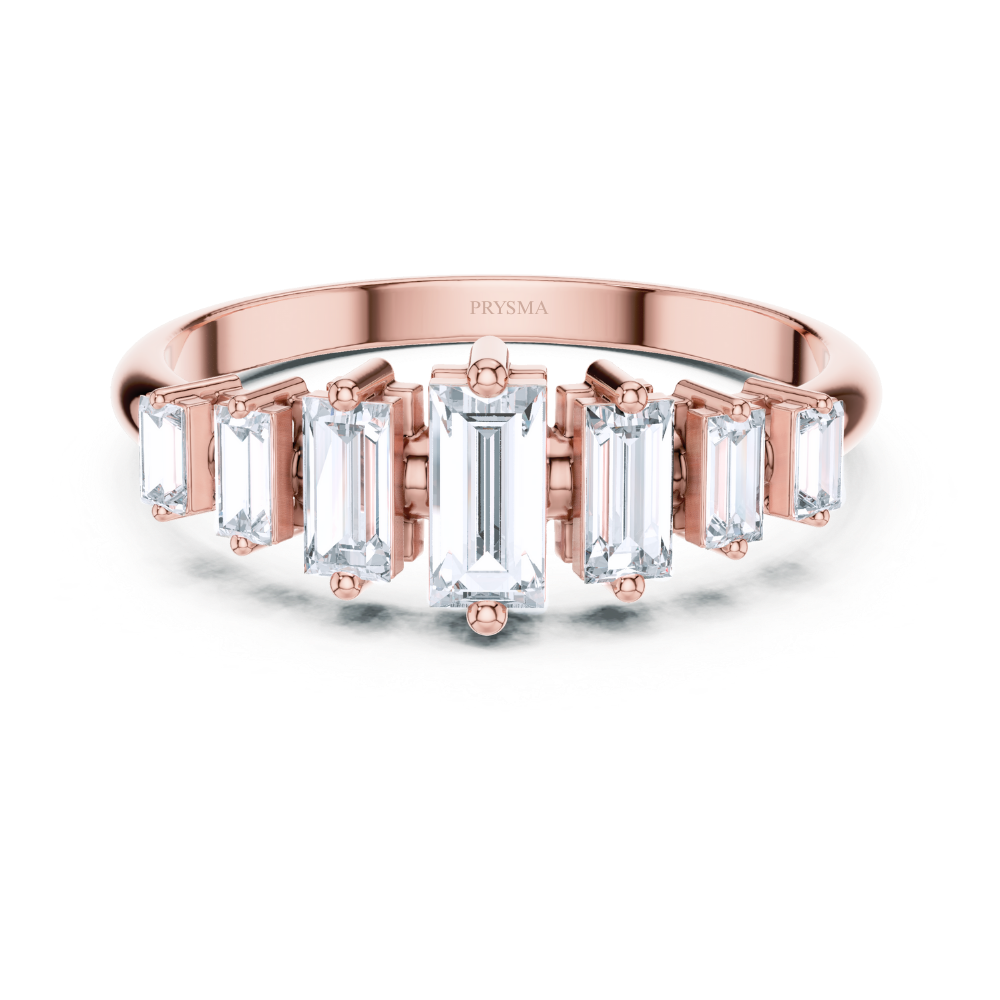 Aurora Baguette Ring