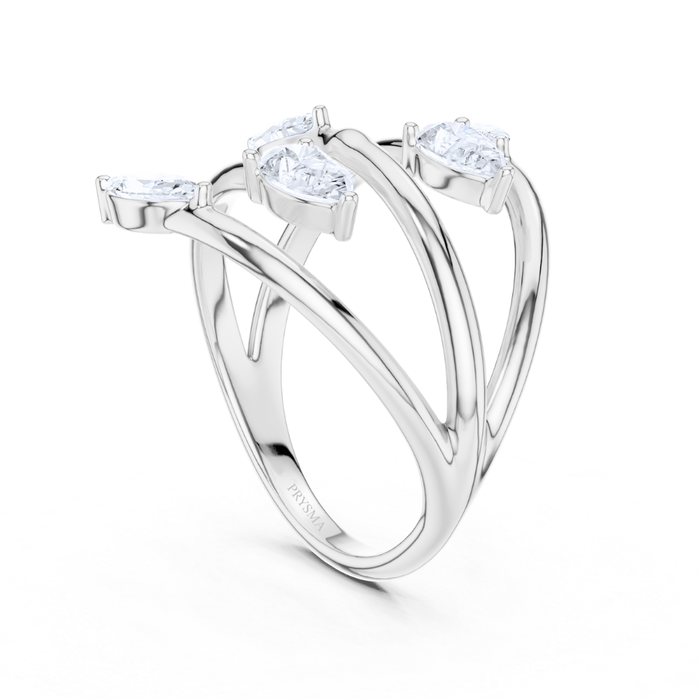 Aurora Marquise Cascade Ring