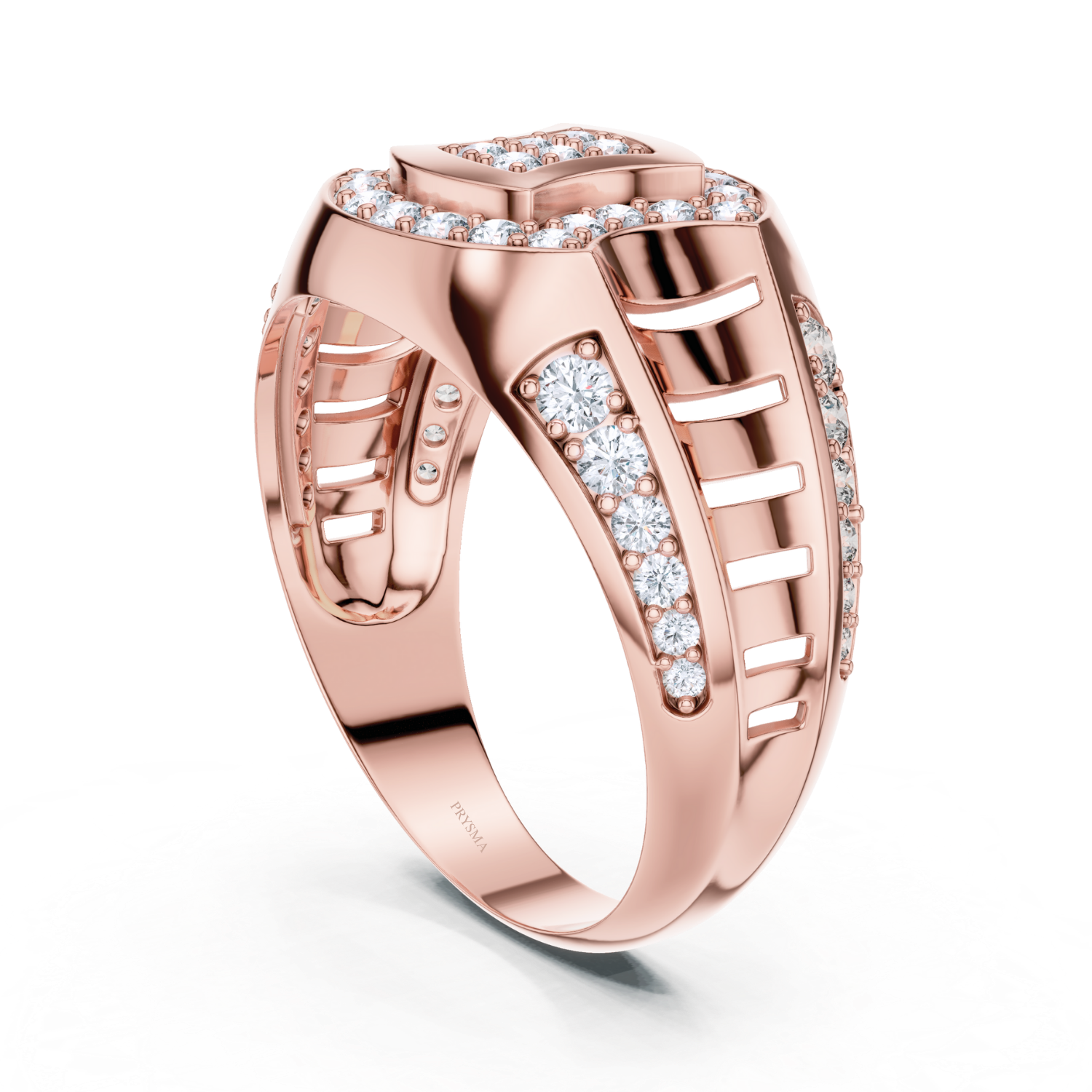 Majestic Ladder Diamond Ring