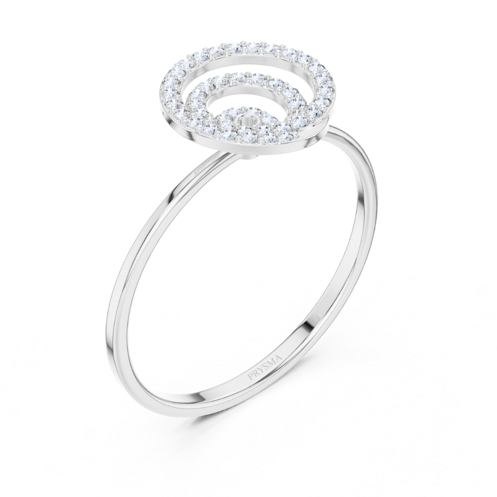 Celestial Orbit Diamond Ring
