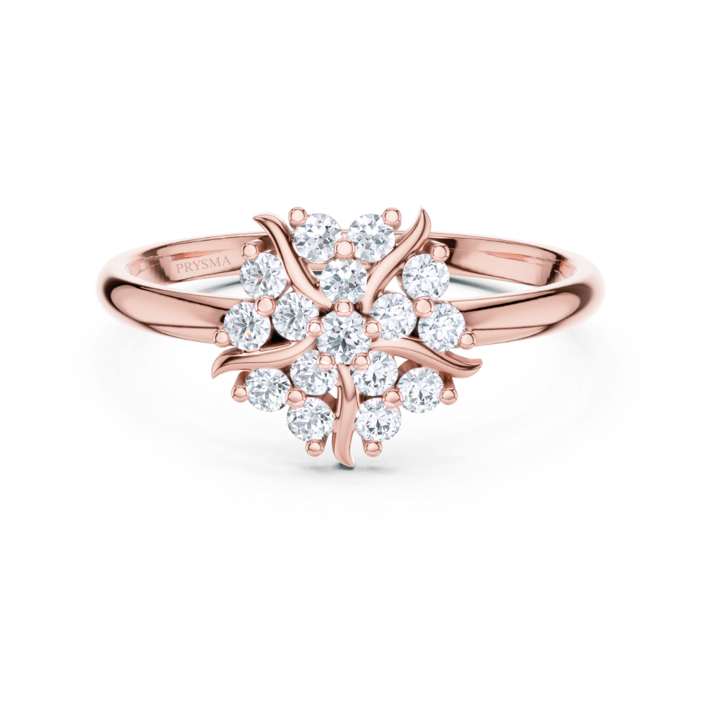 Celestia Bloom Cluster Ring