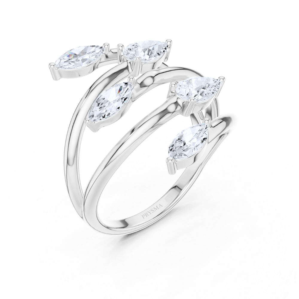 Aurora Marquise Cascade Ring