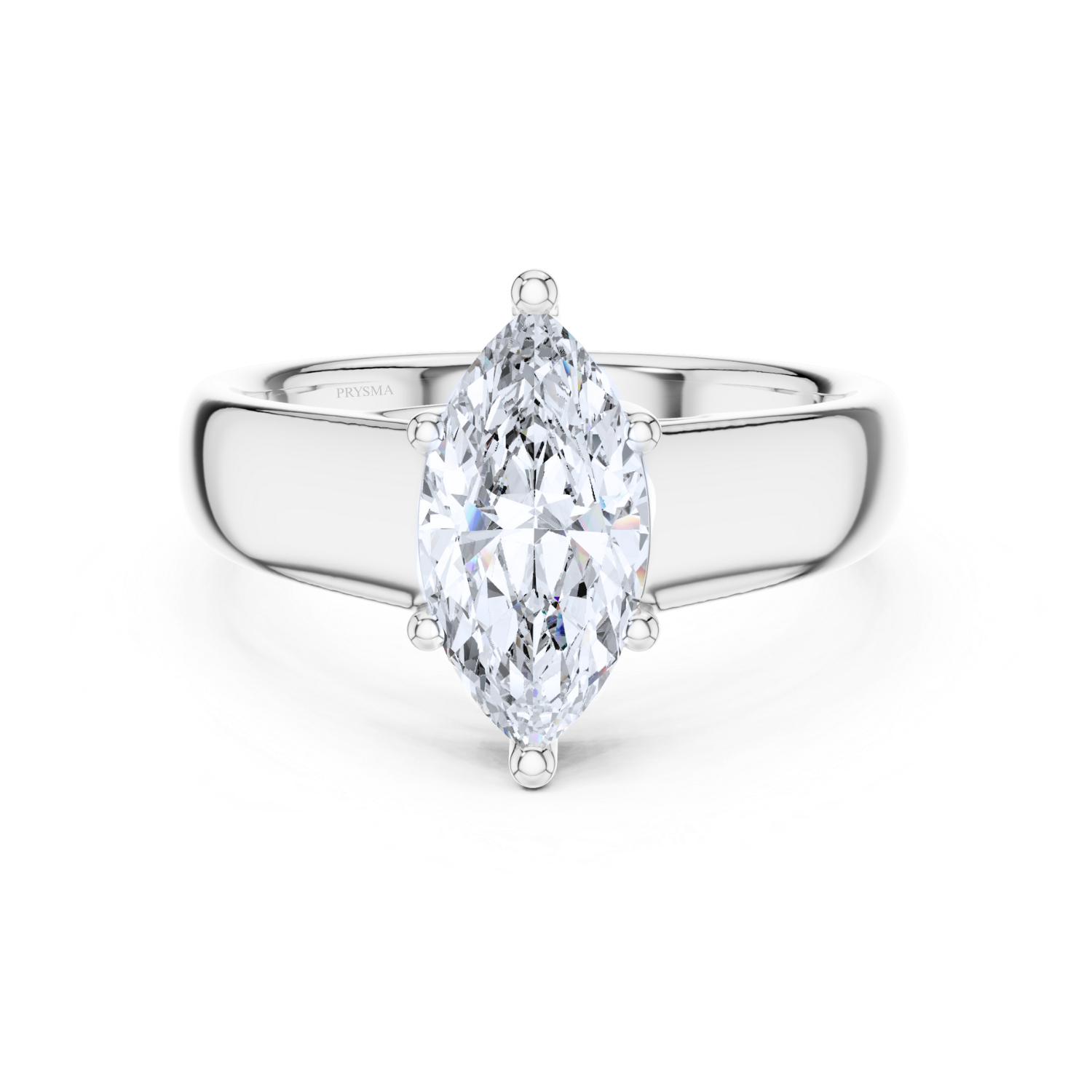 Bold Marquise-Cut Solitaire Ring