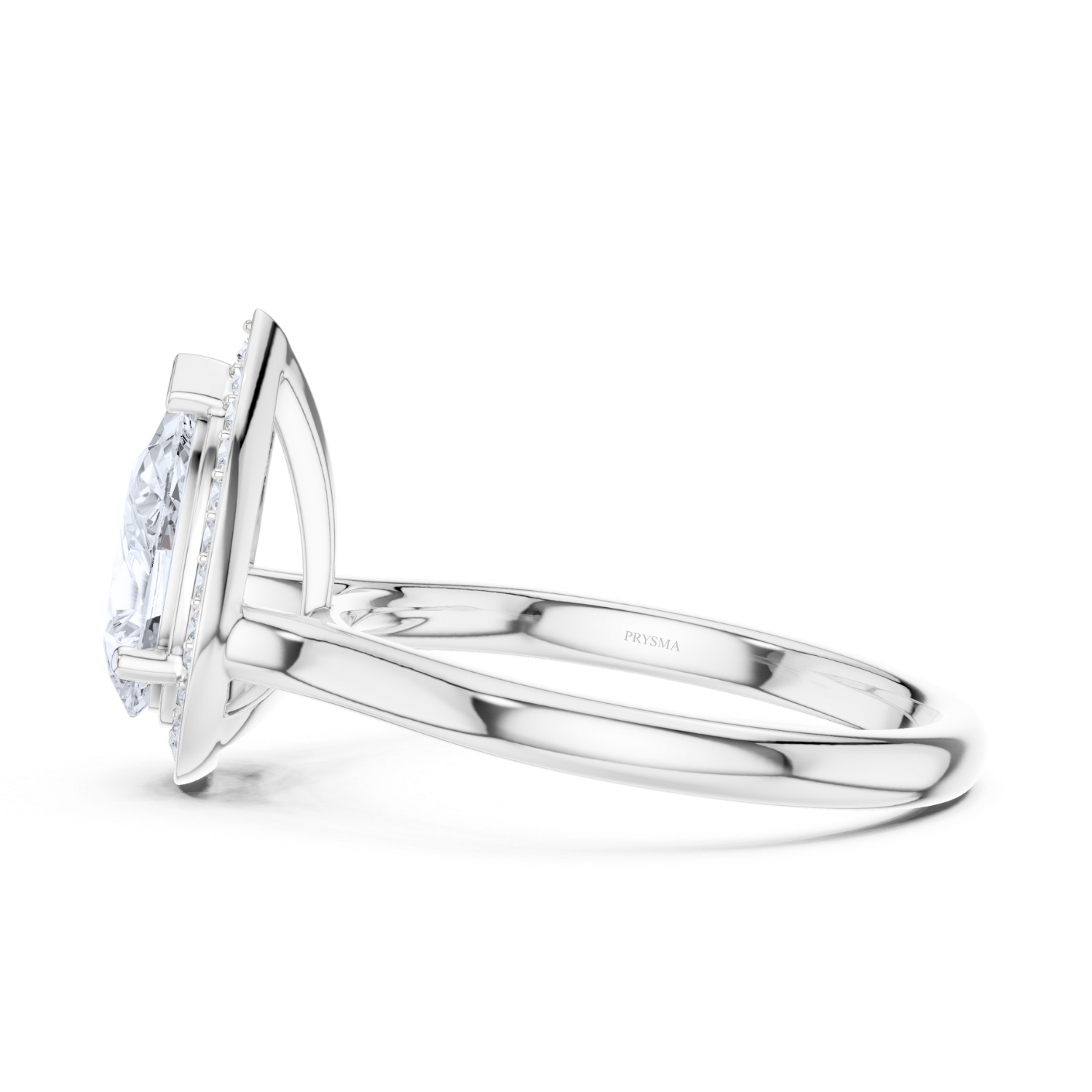 Celestial Pear-shaped Diamond Ring