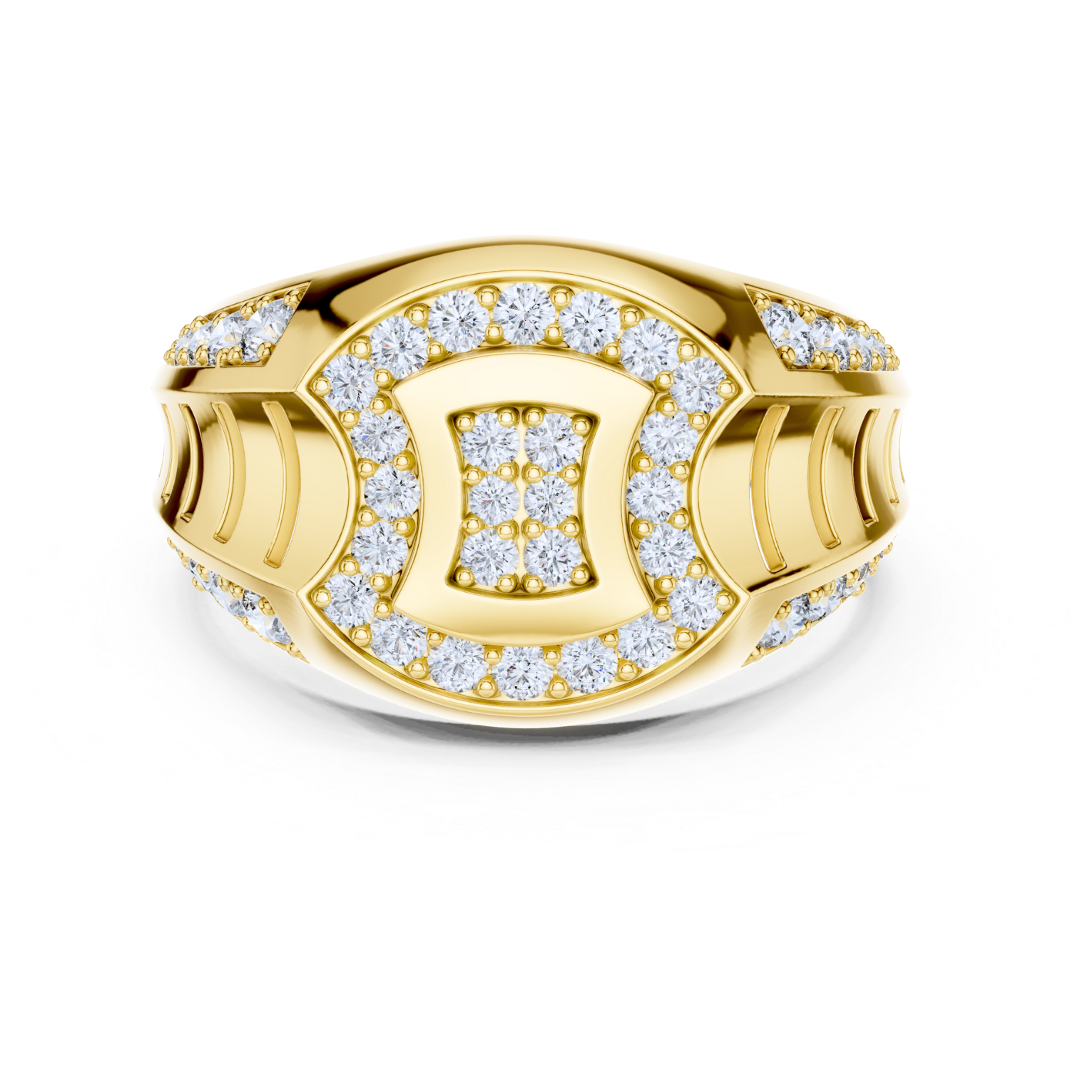 Majestic Ladder Diamond Ring
