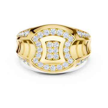 Majestic Ladder Diamond Ring