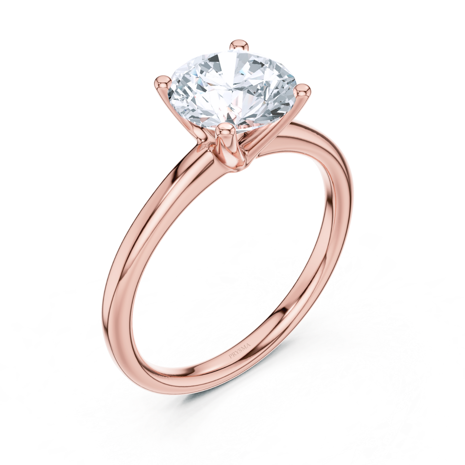 Classic Round Cut Solitaire Ring