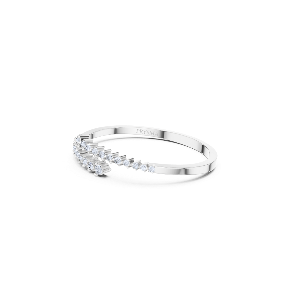 Vera Dual-Arrow Diamond Bangle