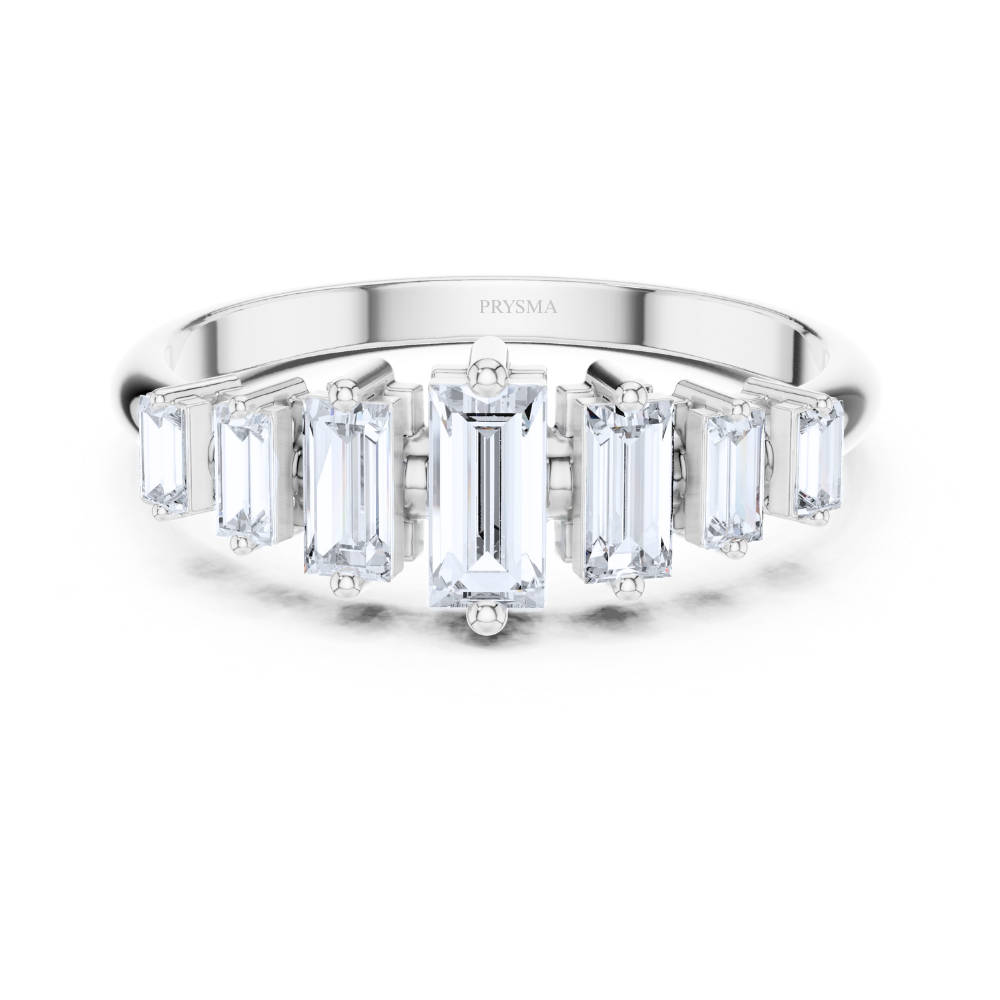 Aurora Baguette Ring