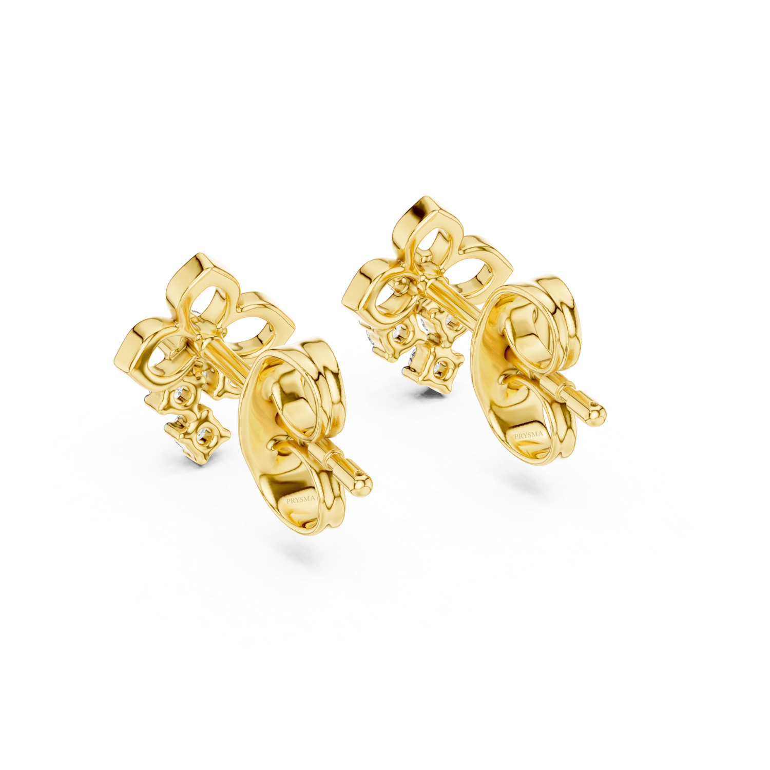 Fleur Diamond Drop Earrings