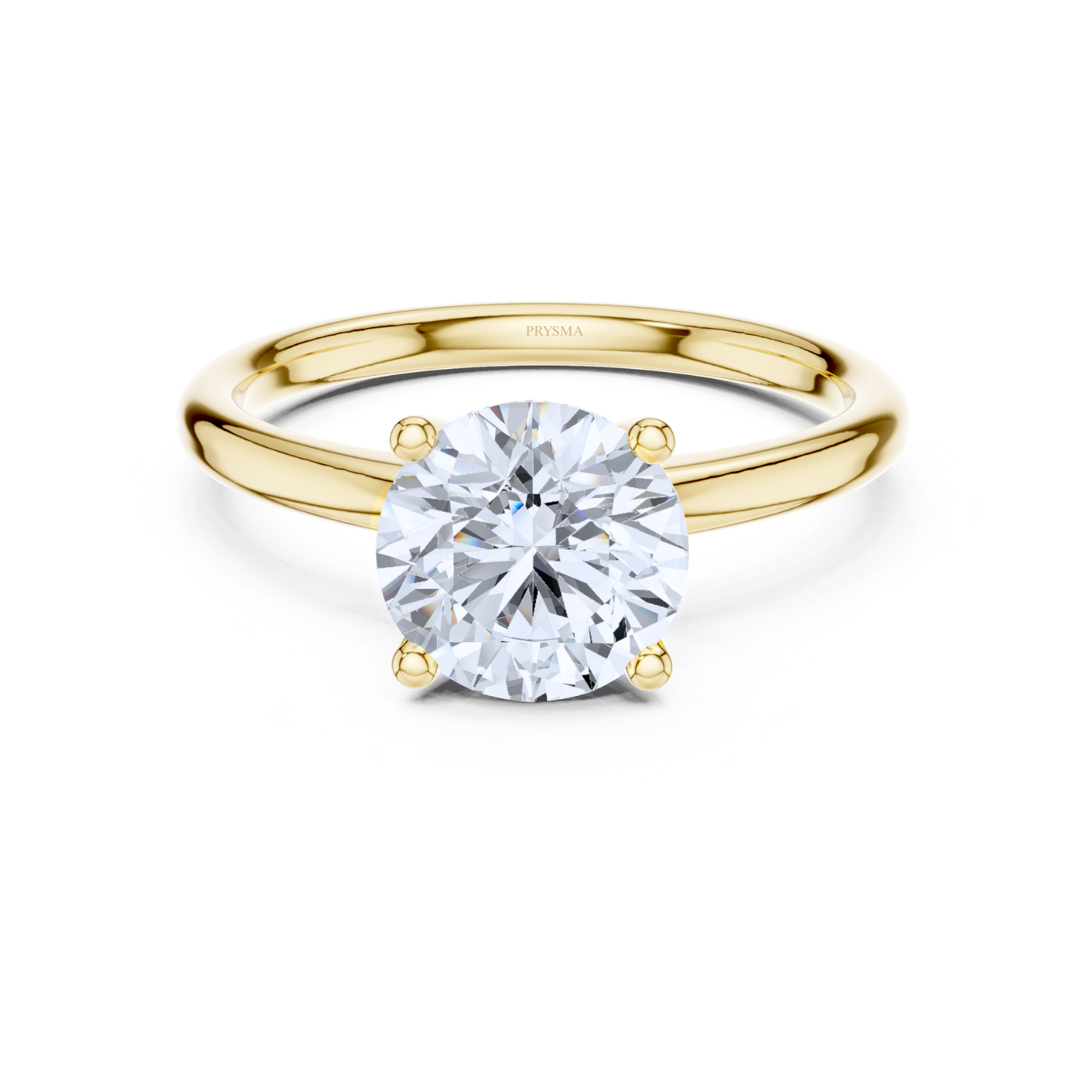 Classic Round Cut Solitaire Ring