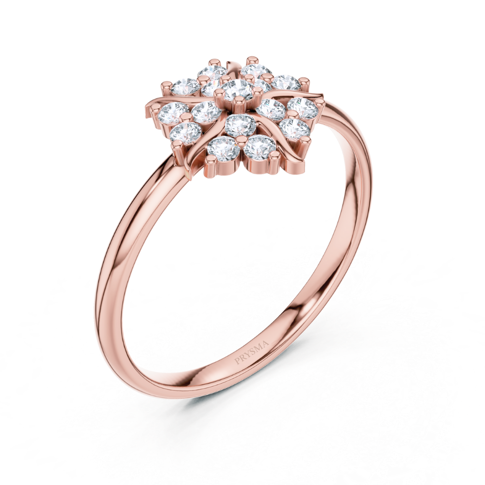 Celestia Bloom Cluster Ring