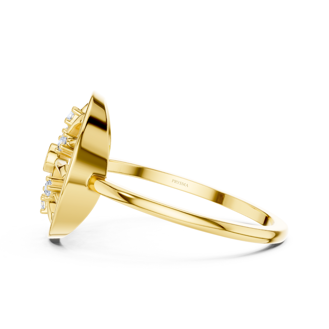 Celestial Wheel Diamond Ring