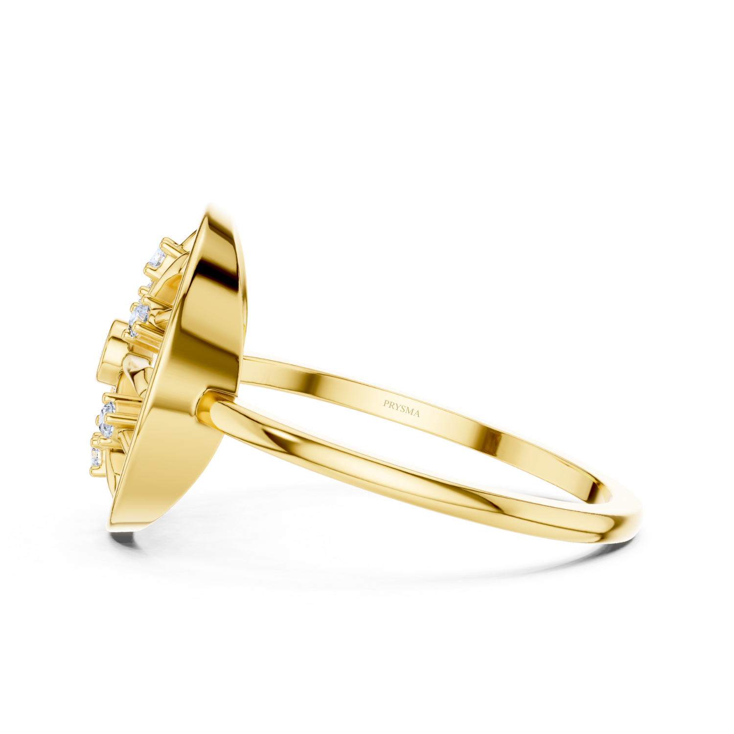 Celestial Wheel Diamond Ring
