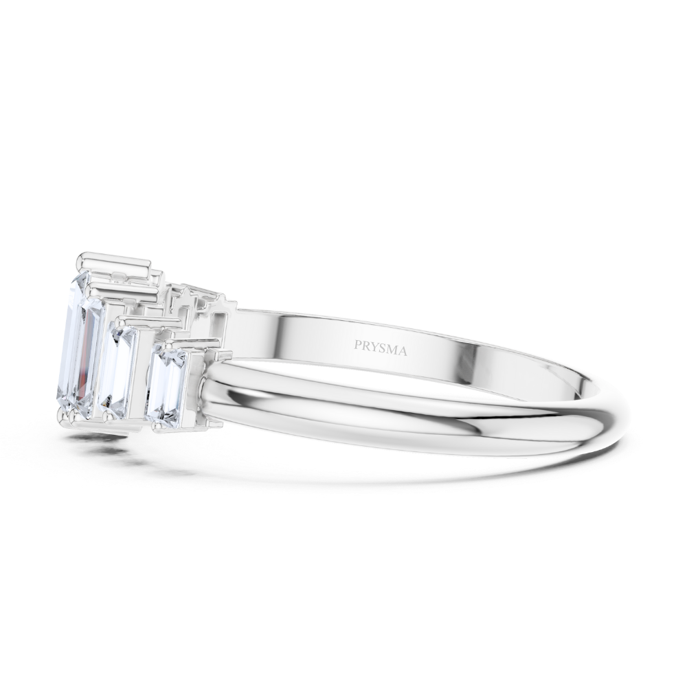 Aurora Baguette Ring