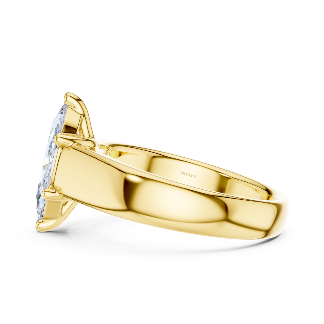 Bold Marquise-Cut Solitaire Ring