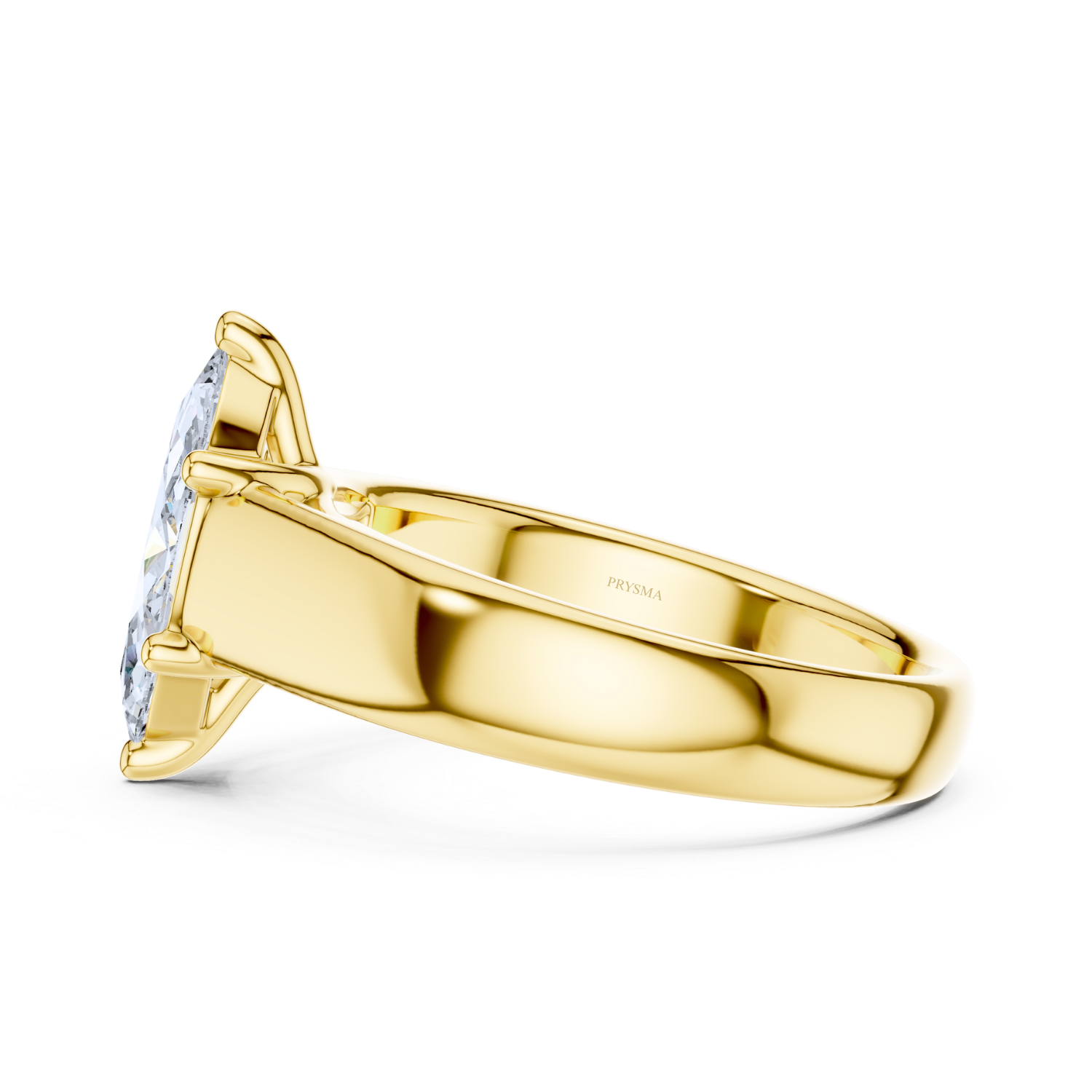 Bold Marquise-Cut Solitaire Ring