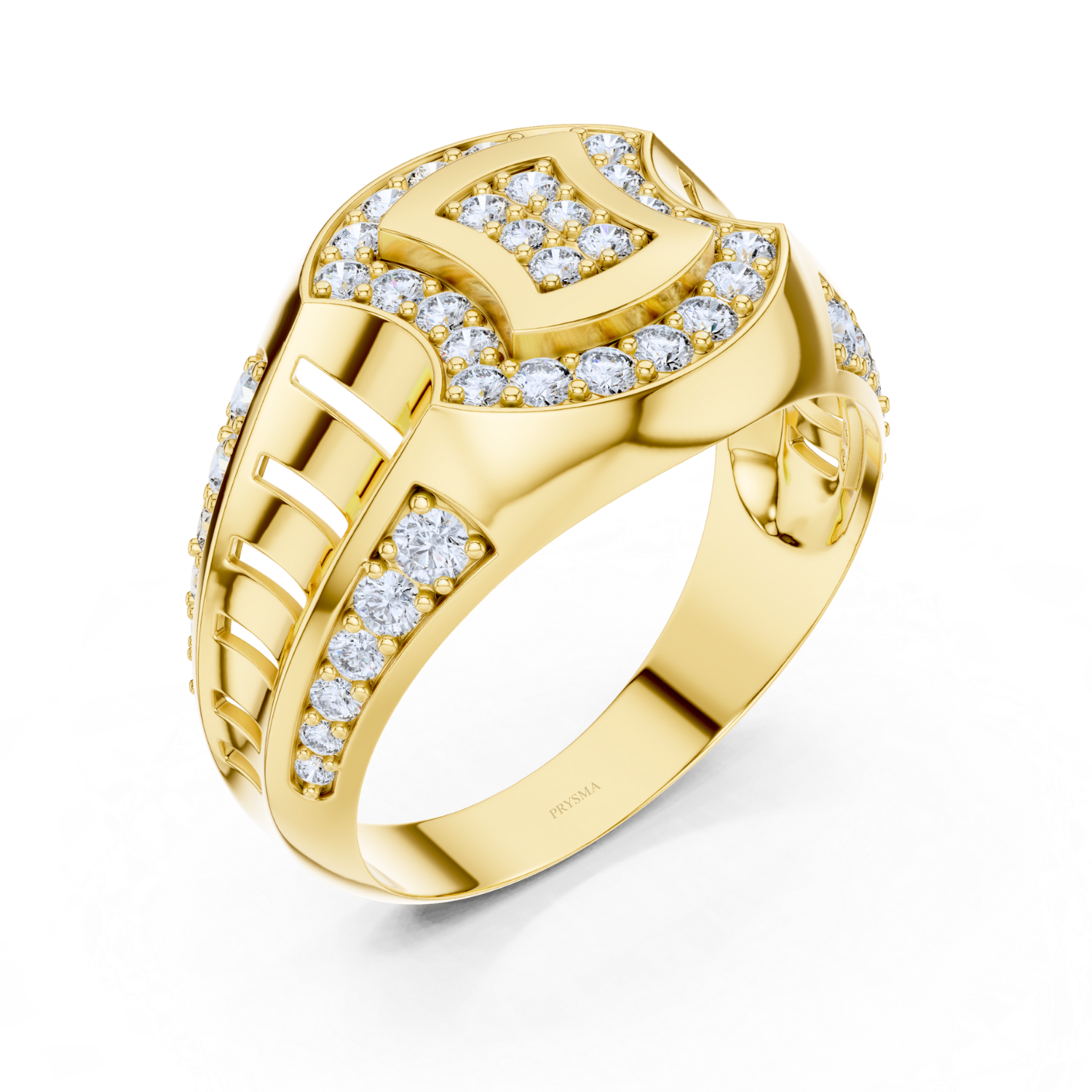 Majestic Ladder Diamond Ring