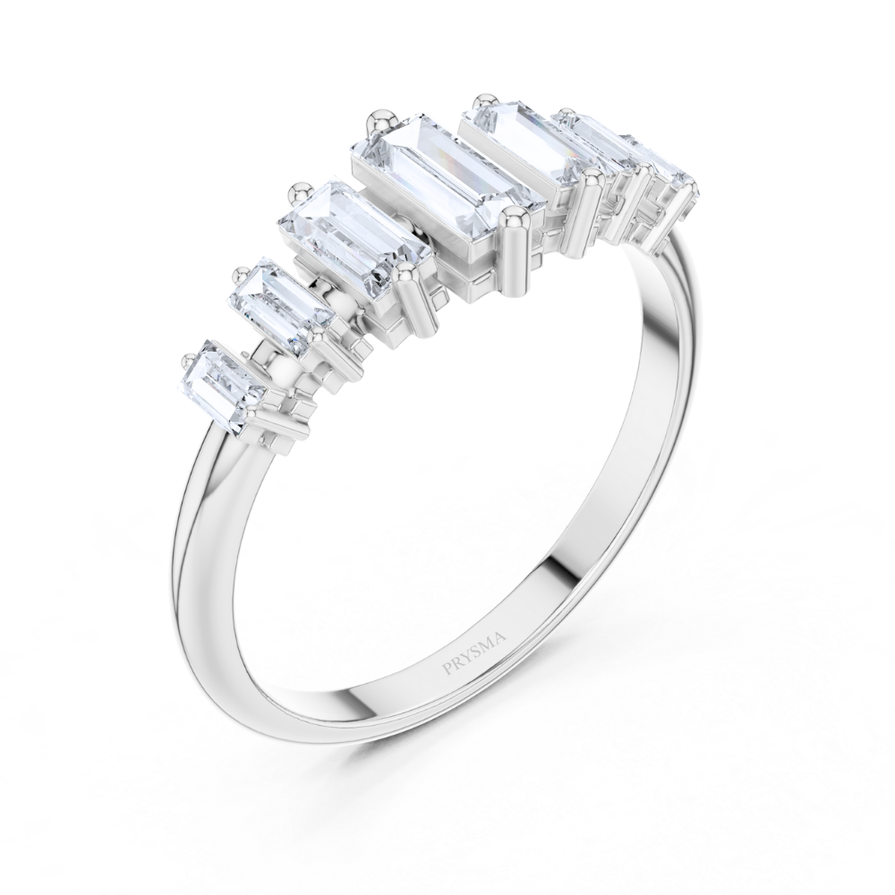 Aurora Baguette Ring