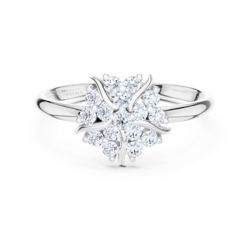 Celestia Bloom Cluster Ring