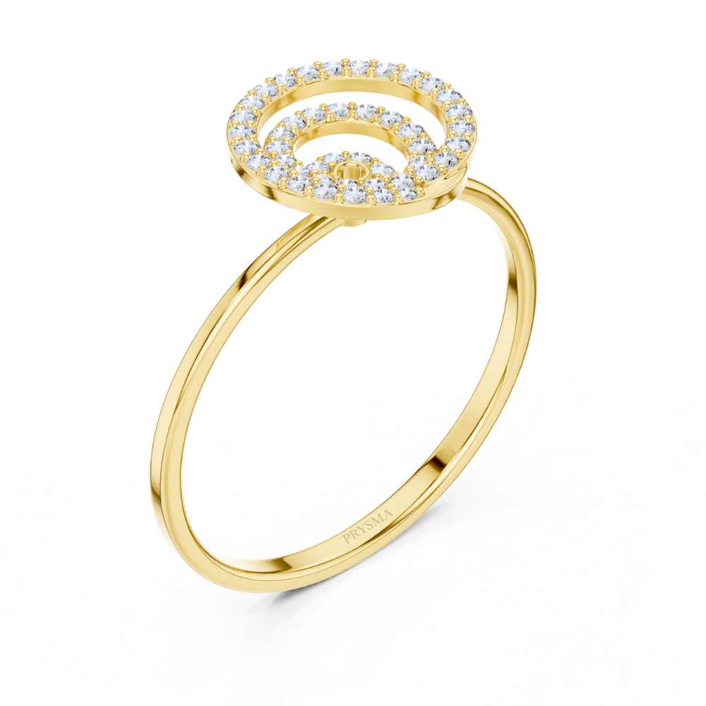 Celestial Orbit Diamond Ring