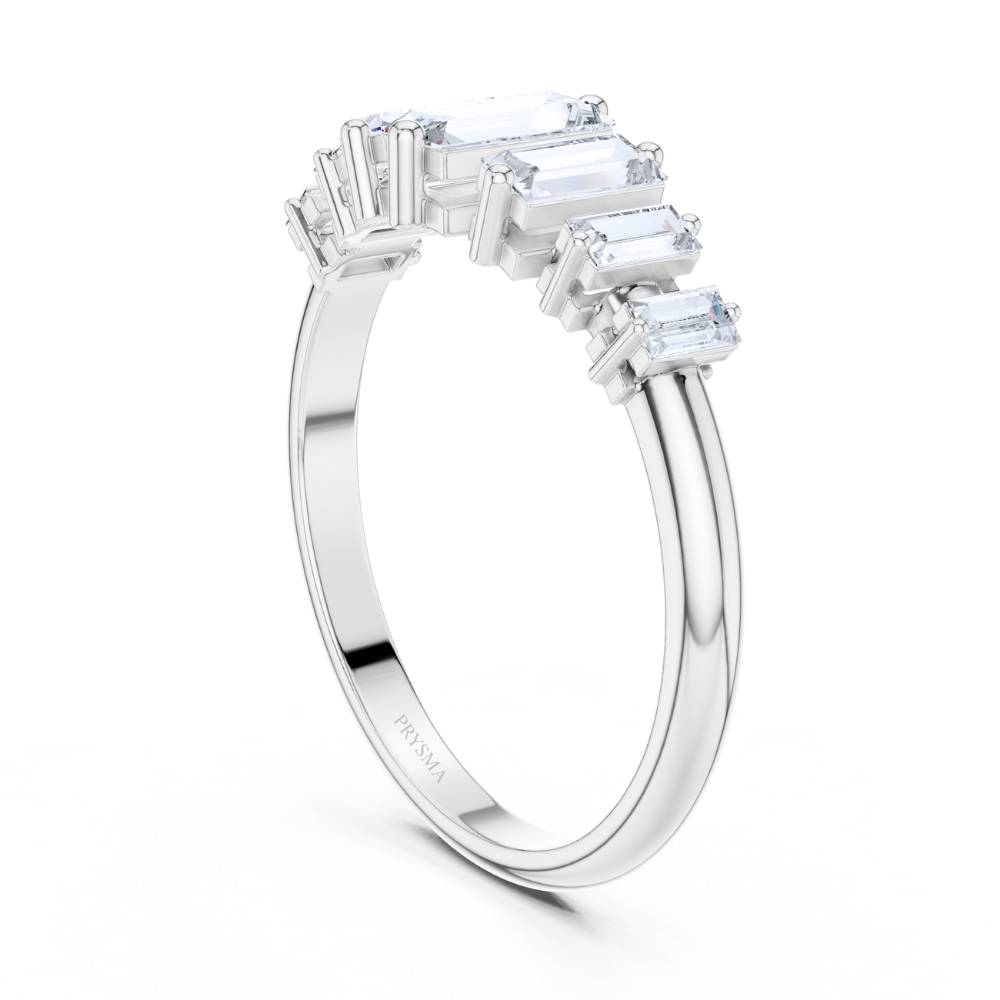 Aurora Baguette Ring