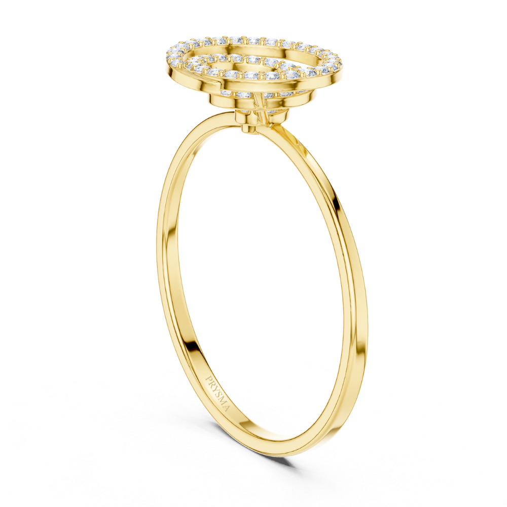 Celestial Orbit Diamond Ring